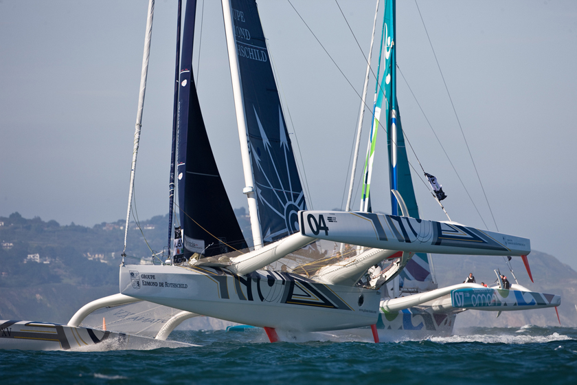 MOD70 European Tour 2012. Leg 2. Dublin Ireland..Credit: Lloyd Images