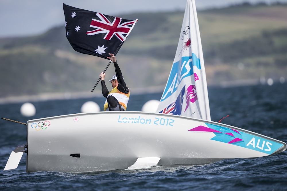 GOLD MEDAL Men's Laser - AUS - Tom SLINGSBY