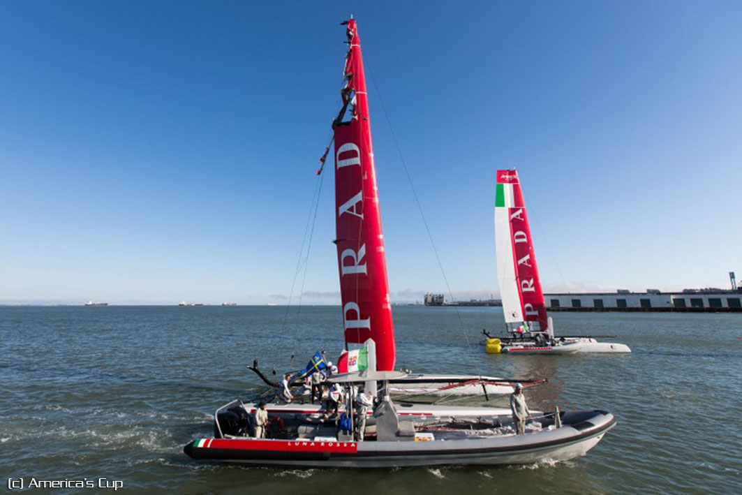 Luna Rossa Swordfish - America's Cup