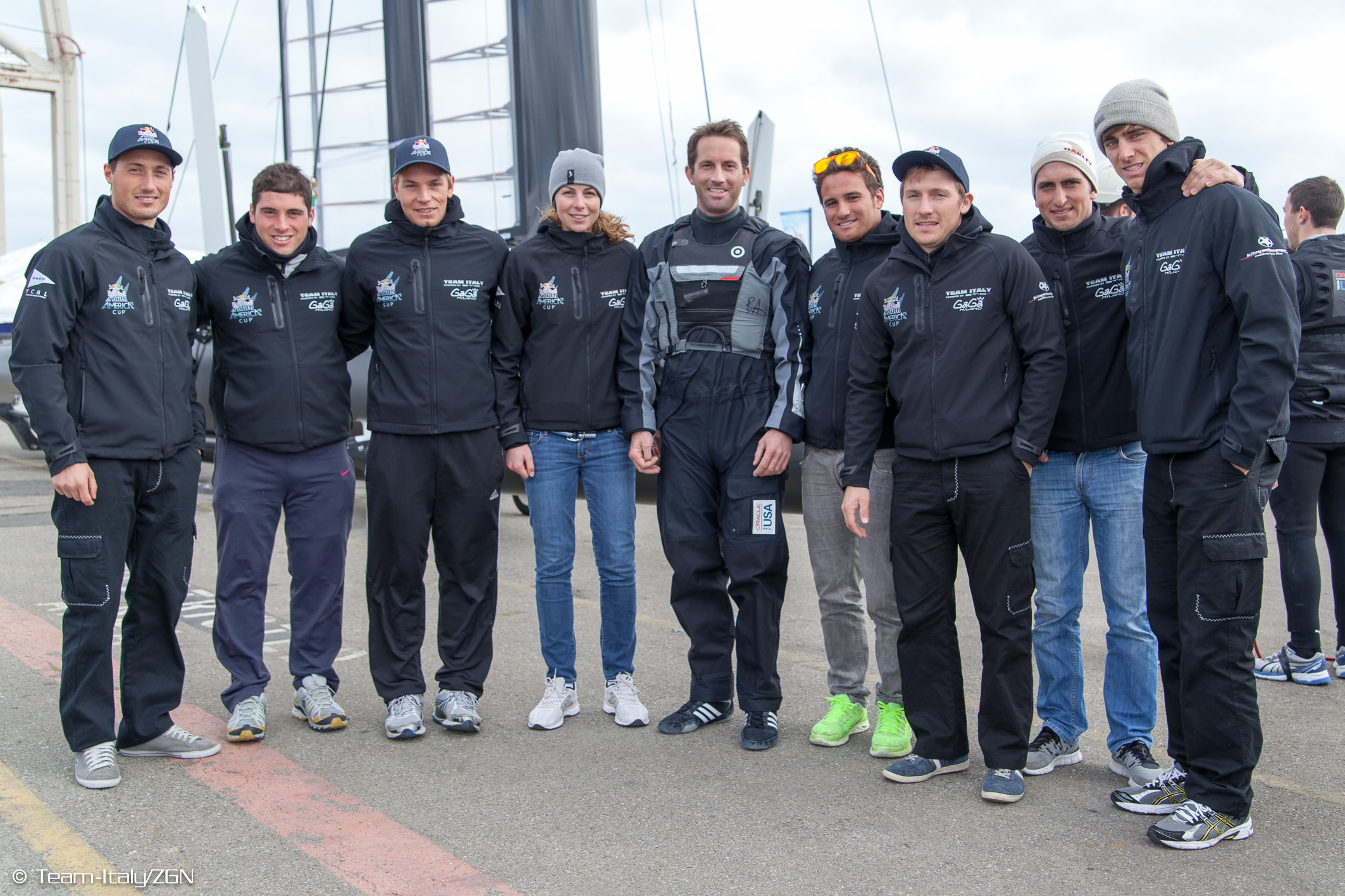 Ben Ainslie e Team-Italy powered by Stig