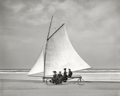 char-a-voile-ancien-1900